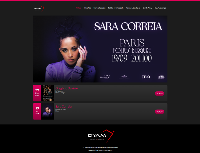 Dyam - Produção Eventos