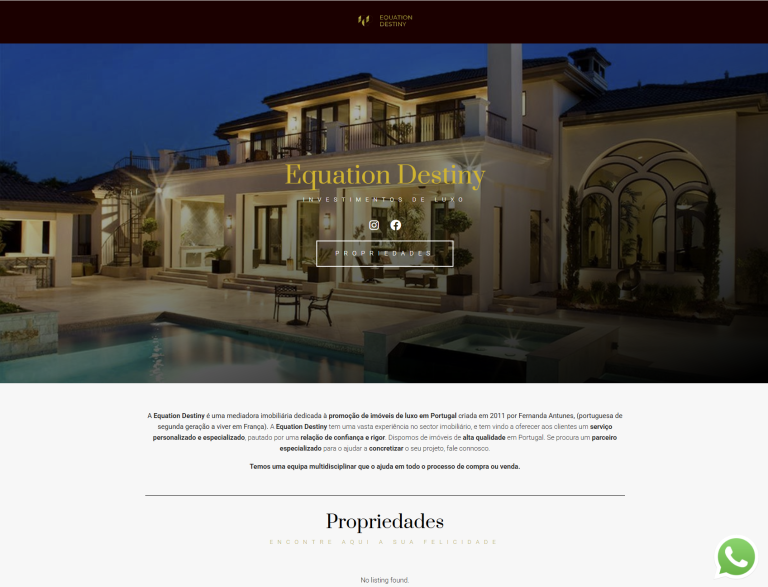 EquationDestiny - Imobiliário